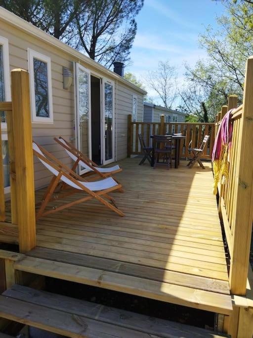 Mobile Home Saint-Christol-les-Ales ภายนอก รูปภาพ